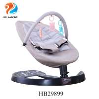 OEM CE certificate swinger rocker chair baby swing chair crib baby bouncer with mosquito net and toys