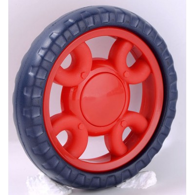 Direct factory Luggage rubber wheel small size, rubber coated wheel, children tricycle rubber wheels