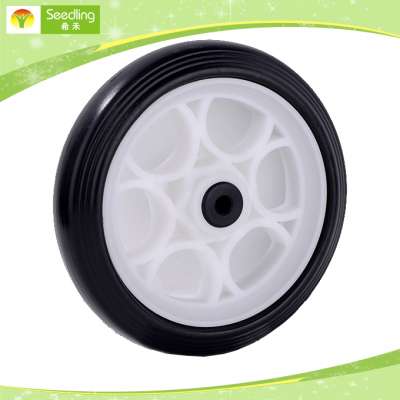 wheelbarrow wheels cheap 7.2 inch small plastic wheels for carts